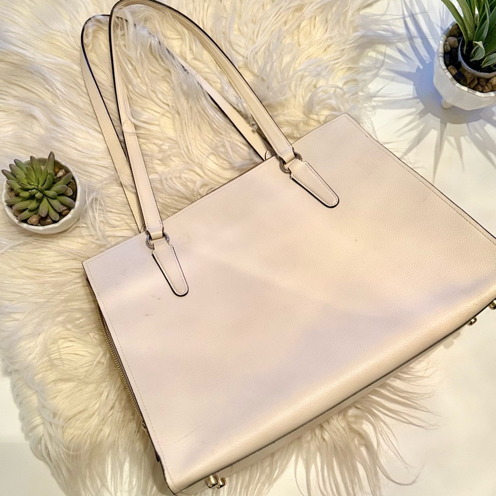 Coach Laptop Bag - Off White - Picture 7 of 11